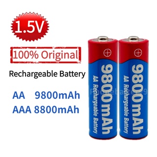 100% Capacity 1.5V AA Rechargeable Battery aa Li-ion Batteries 3400mWh  Lithium Cell for Remote Control Wireless Mouse Toy