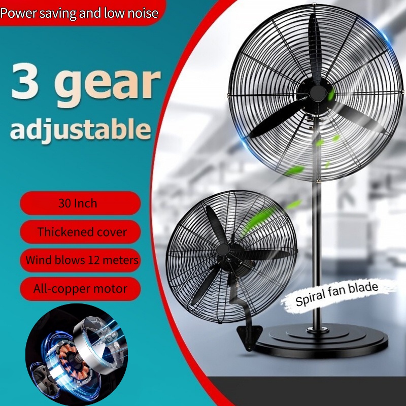 Industrial Fan heavy duty 30'' big stand fan High Power 3 speed