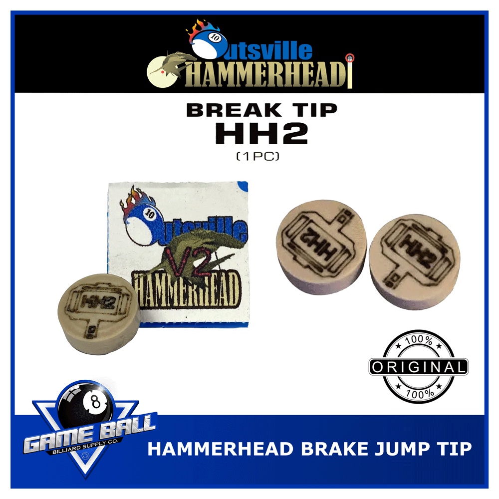 Outsville Hammerhead V2 Break/Jump Tip (1pc) Shopee Philippines