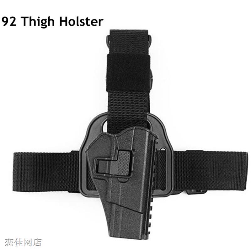 ♣Quick release 92 dijholster tactische jacht drop leg holster 360 ...