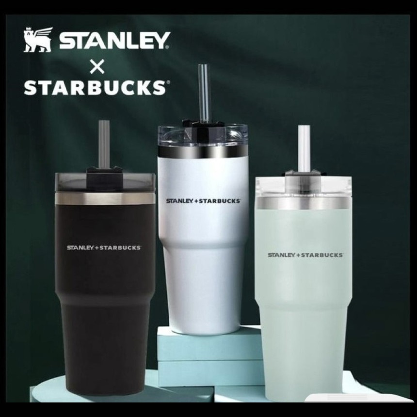 STARBUCKS Stanley Tumbler 591ml with straw Shopee Philippines