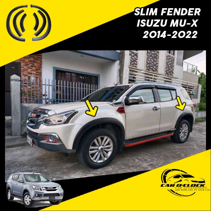 Isuzu MUX 20142022 Slim Fender Flare Shopee Philippines