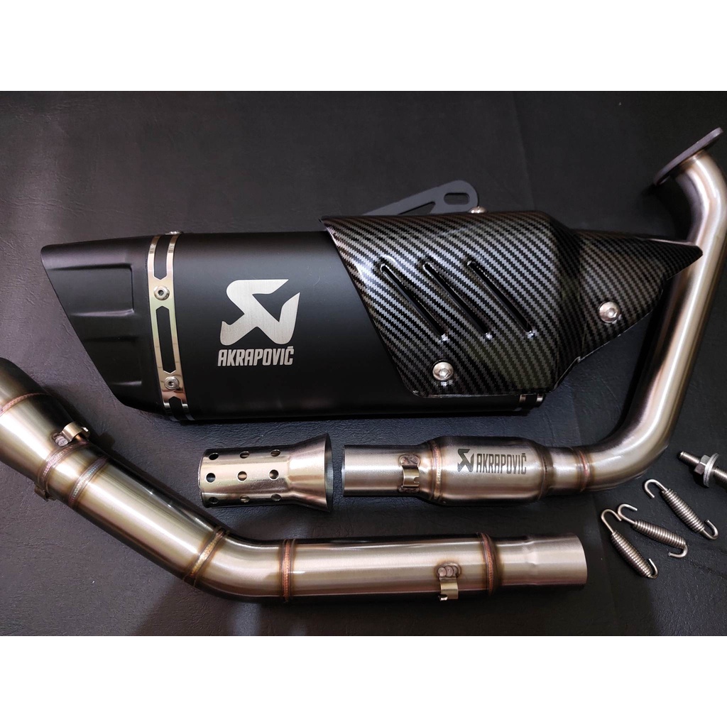 Akrapovic M1 for R15 V3,V4/MT15/XSR 155 with DB killer and Catalytic
