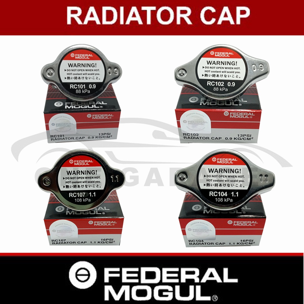 Federal Radiator Cap (Made in U.S.A) | Shopee Philippines