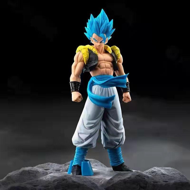Little akiba Dragon ball z goku ssj blue figure model toy with box ...