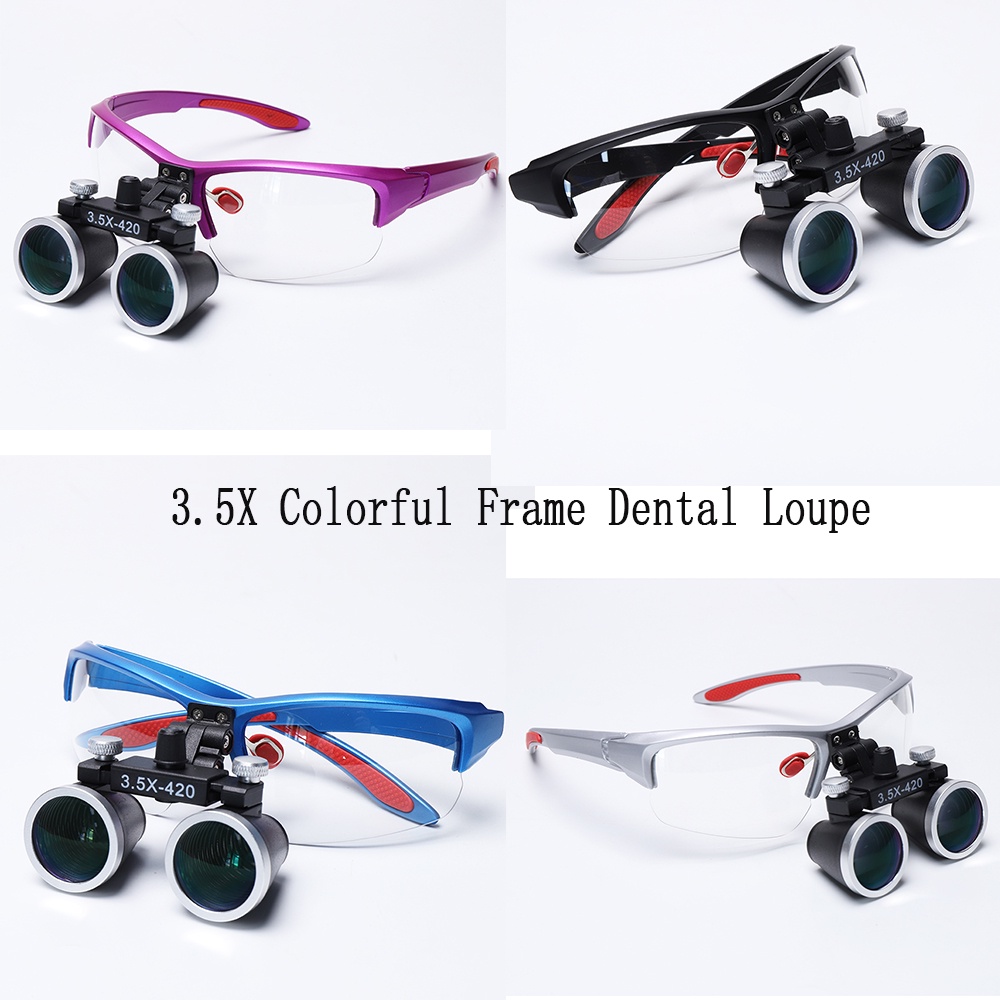 3.5X Dental Magnifying Loupes Medical Binocular Optical Surgical