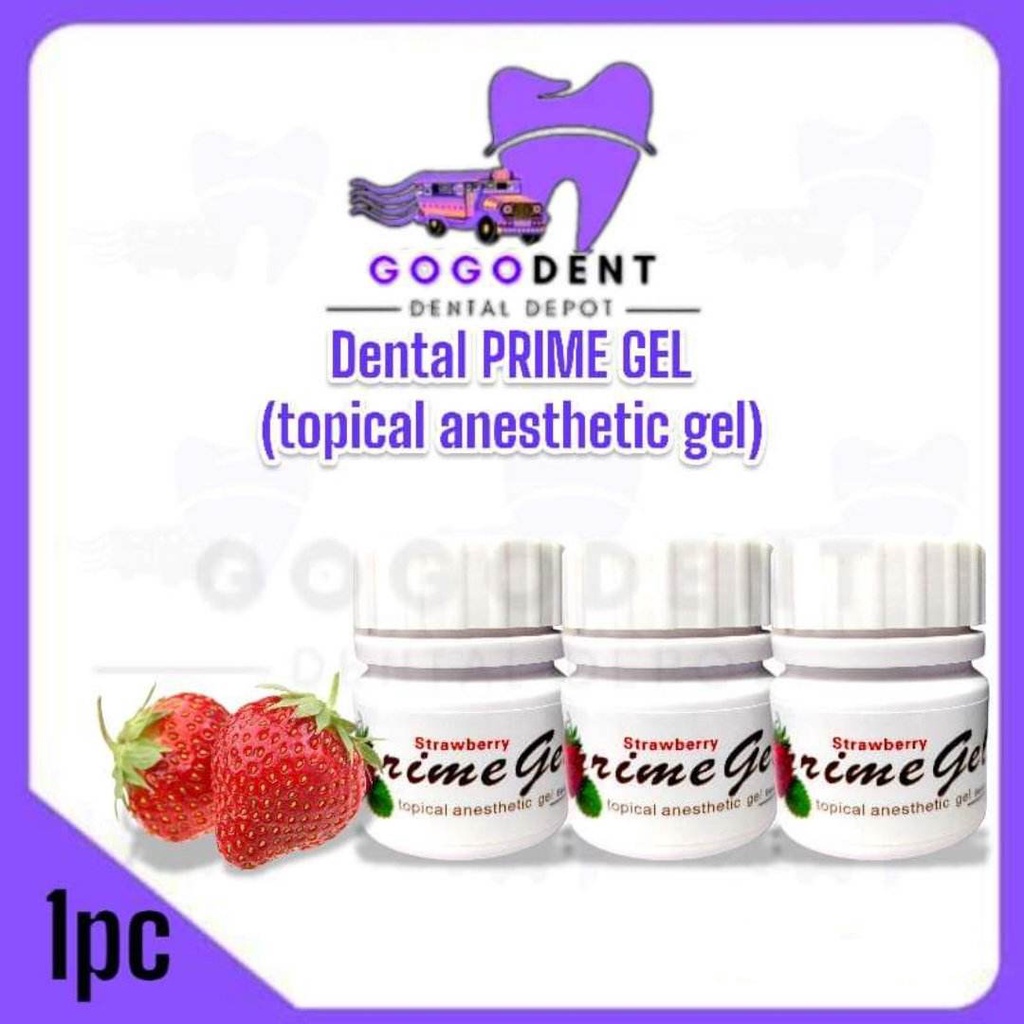 Dental PRIME GEL(topical anesthetic gel) Shopee Philippines