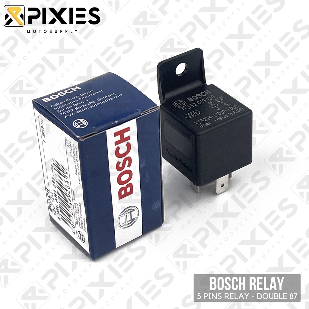 5 Pin Horn Relay Auxiliary Mini Driving Light Relay Socket Fuse Holder