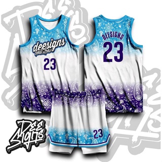 NBA Digital File Basketball Jersey Design Purple Full Sublimation Design  Sportswear Sports With Jersey Template and Mockup PSD 
