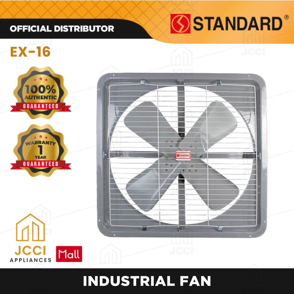 Standard Industrial Exhaust Fan Powerful Motor EX 16 Shopee Philippines