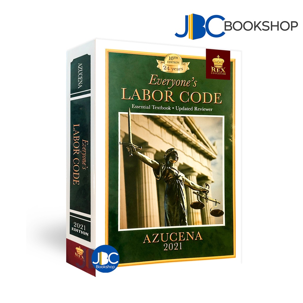 Everyone's Labor Code 2021 Edition by Azucena | Shopee Philippines