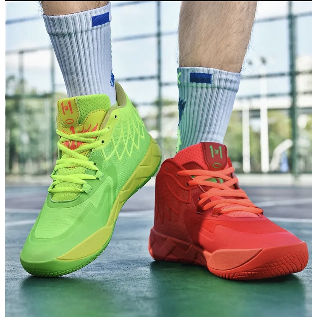Candy Rubber Crackle Bounce Men's Basketball Shoes Shopee Philippines