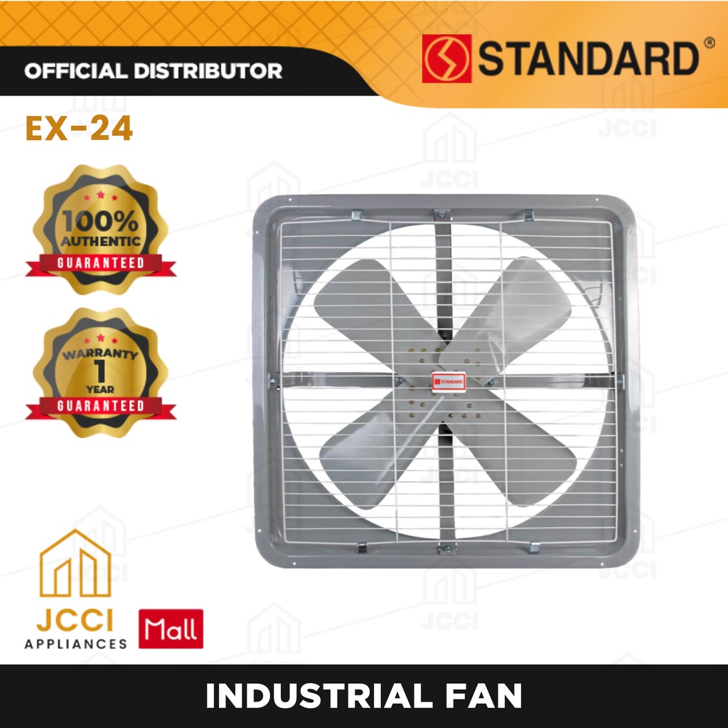 Standard Industrial Exhaust Fan Powerful Motor EX 24 Shopee Philippines