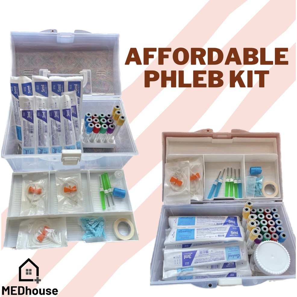 Medhouse/ Complete Phlebotomy Kit/ phlebotomy kit medtech/ phlebotomy