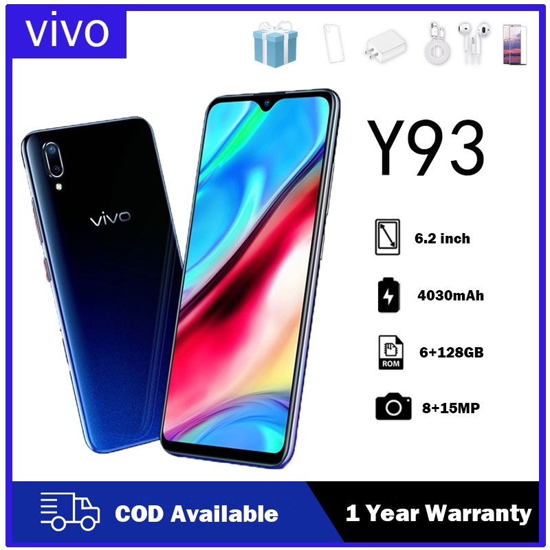 Vivo Y93 100% Original Cellphone 6GB+128GB Brand New Samrtphone 6.2 ...