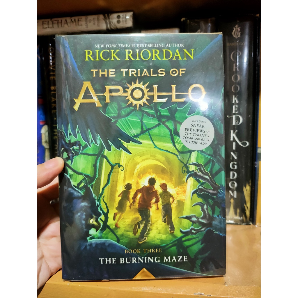 The Burning Maze The Trials Of Apollo 3 By Rick Riordan Pb Shopee Philippines 6866