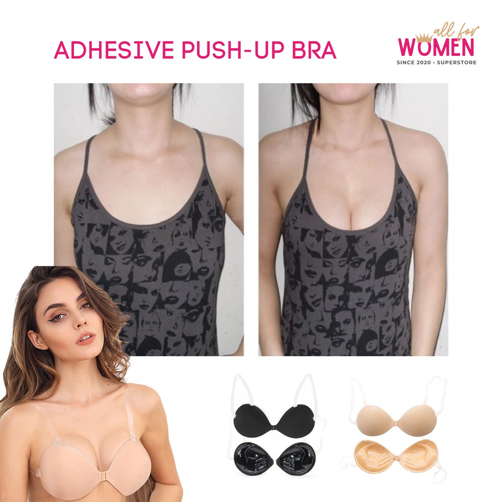 aquaflask ♔Premium BREAST LIFT Adhesive Pushup Bra with FREE Invisible