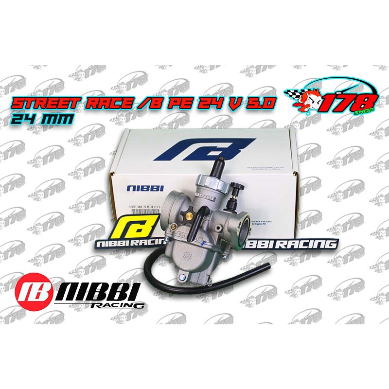 NIBBI PE 24mm Flange Racing Carburetor For Honda XR100 (81-84 XR100, 85