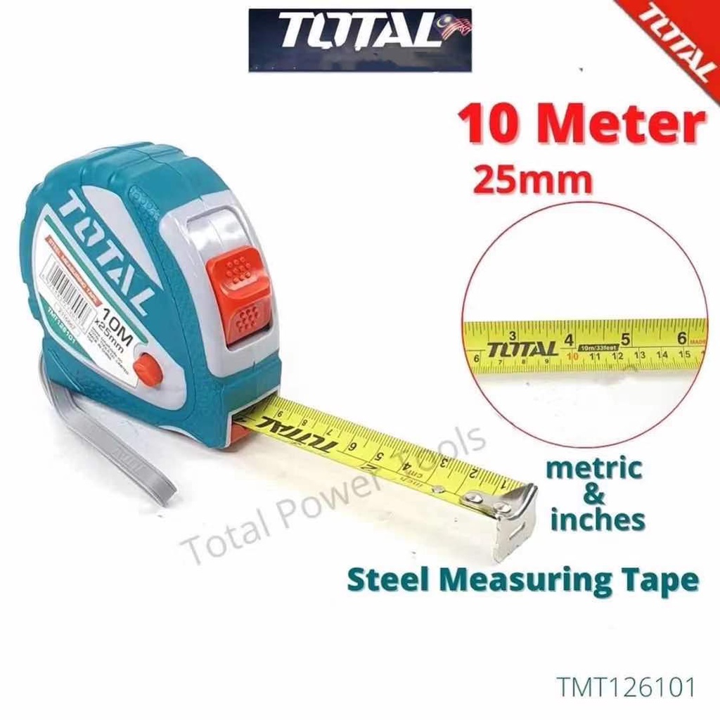 Steel tape store measure function