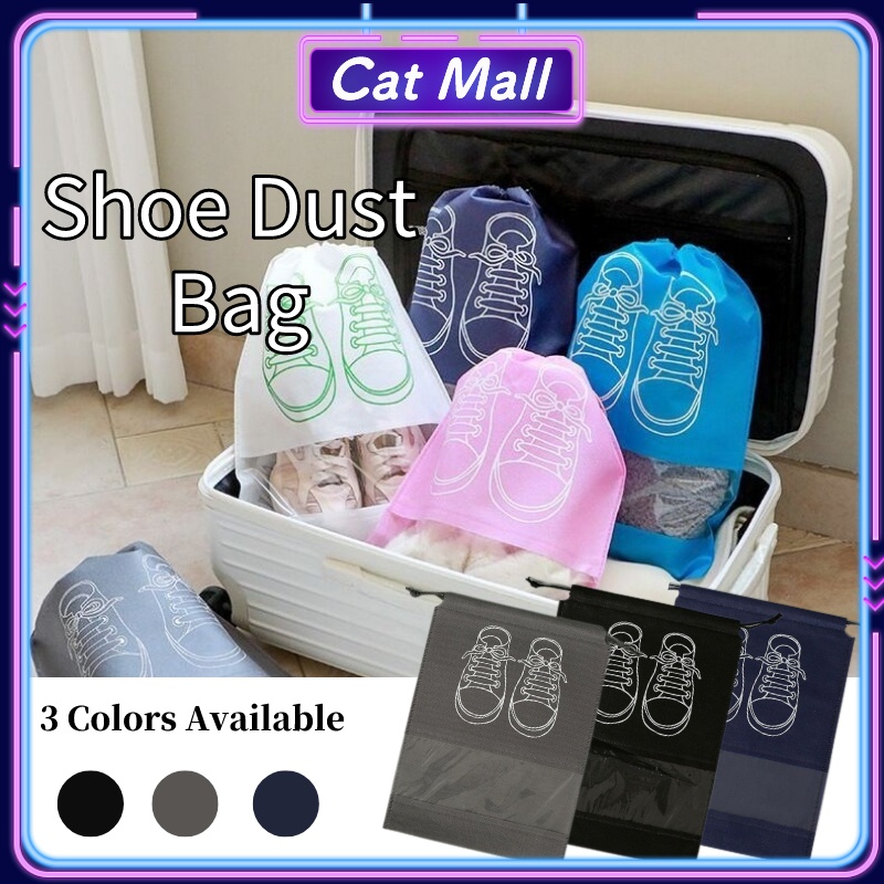 Shoe Dust Bag Dust Bag For Shoes Travel Drawstring Shoe Bag Pouch Non