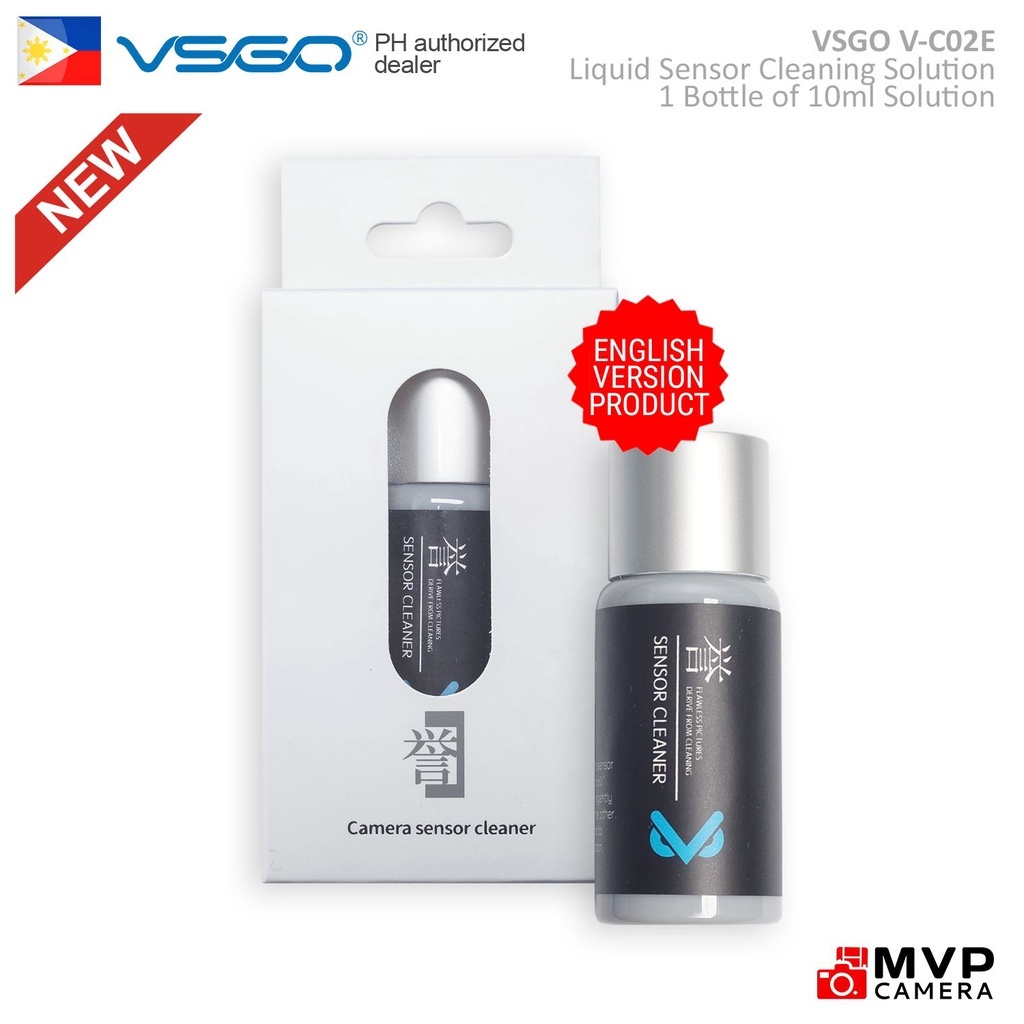 VSGO VC02E Camera Sensor Cleaning Solution Replaces DDS3 MVP CAMERA