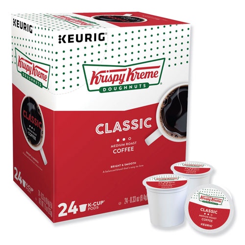 Krispy Kreme Keurig kcup, Classic Medium Roast, 24 pods/box Shopee