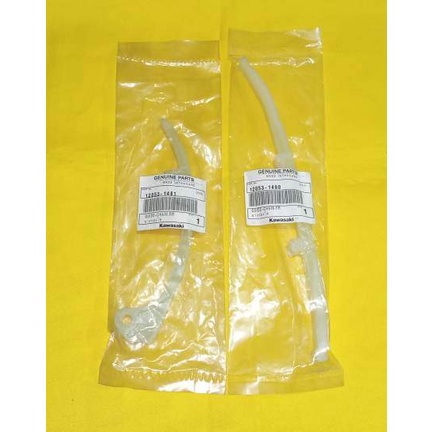 CHAIN GUIDE SET 12053-1481 KAWASAKI BARAKO ORIGINAL GENUINE | Shopee ...