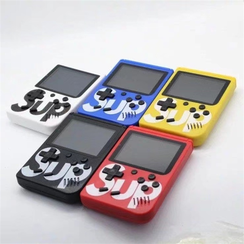 Mini Pocket Game Machine 400 Games Rechargeable Portable Console ...