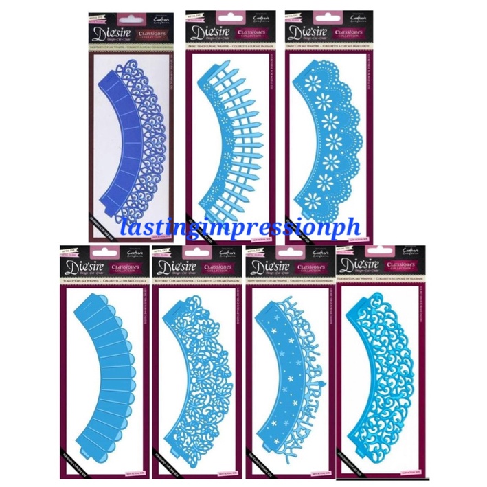 Crafter's Companion Die'sire Classiques Collection Cupcake Wrapper Die ...