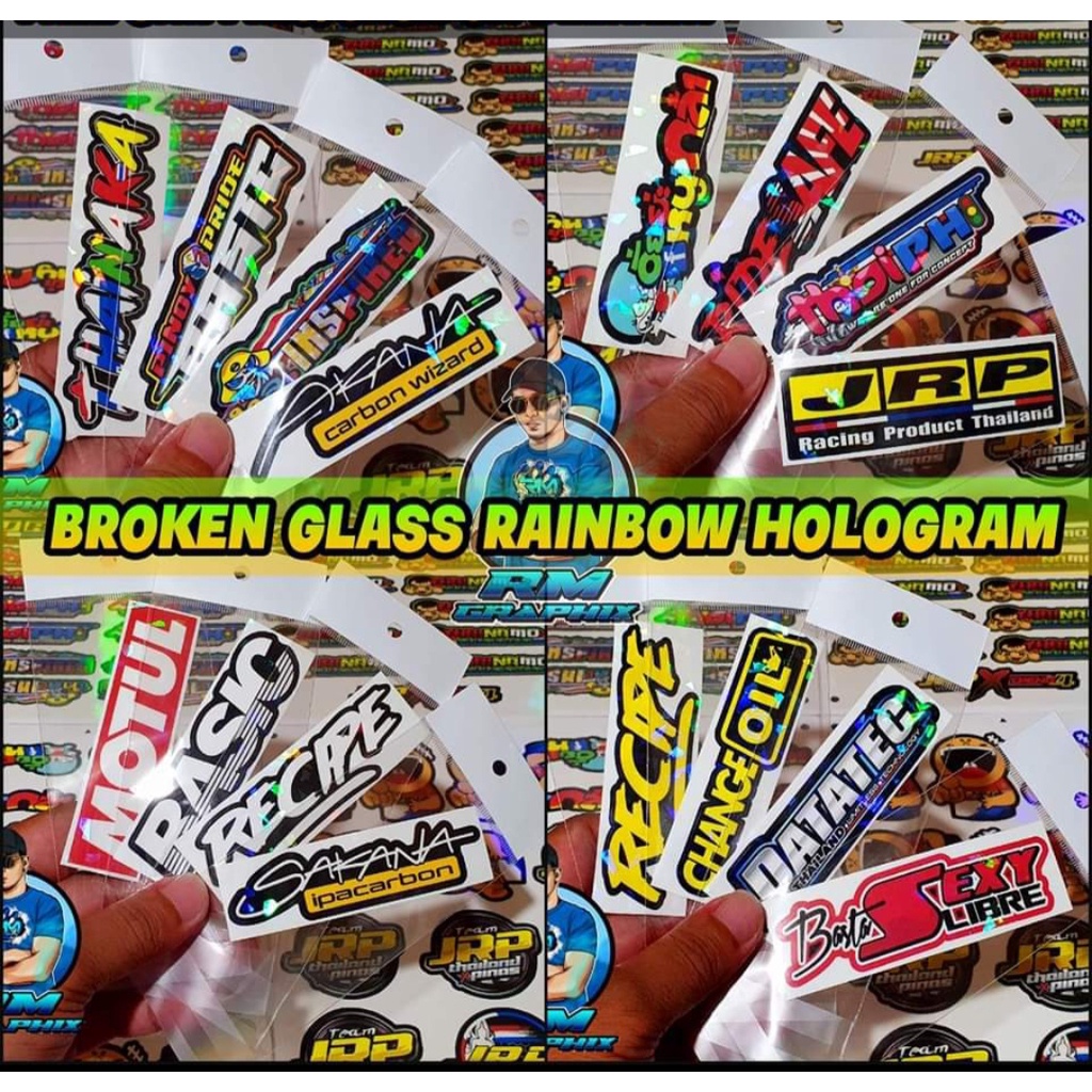 Sticker for Motorcycle Laminated | Shopee Philippines