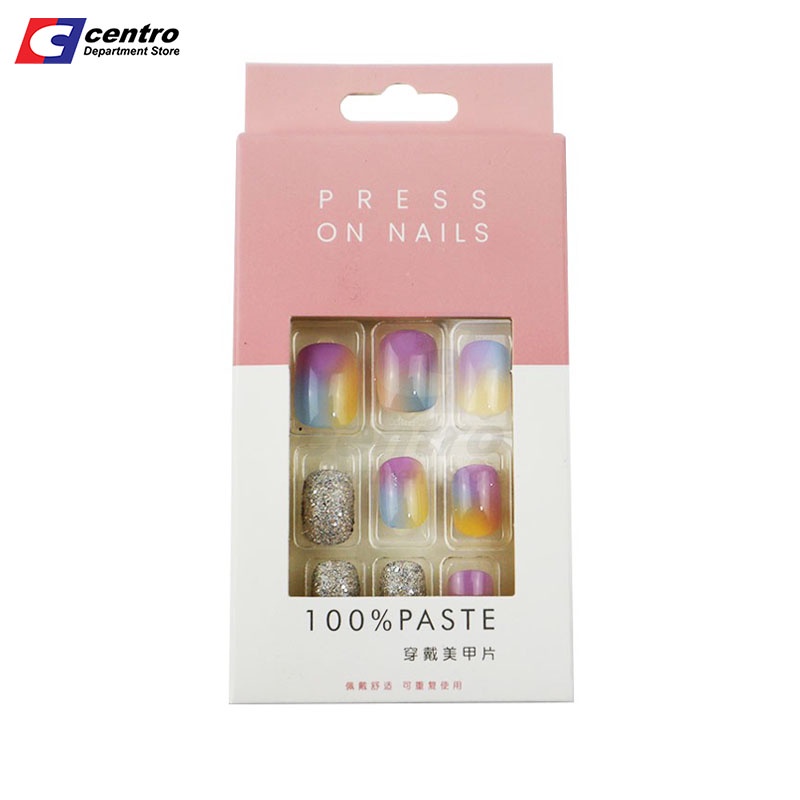 CENTRO ARTIFICIAL NAIL ART 12PCS SET Shopee Philippines