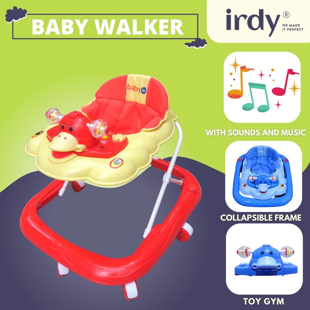 IRDY Baby Walker W 5301 Foldable with Sounds and Music Shopee Philippines