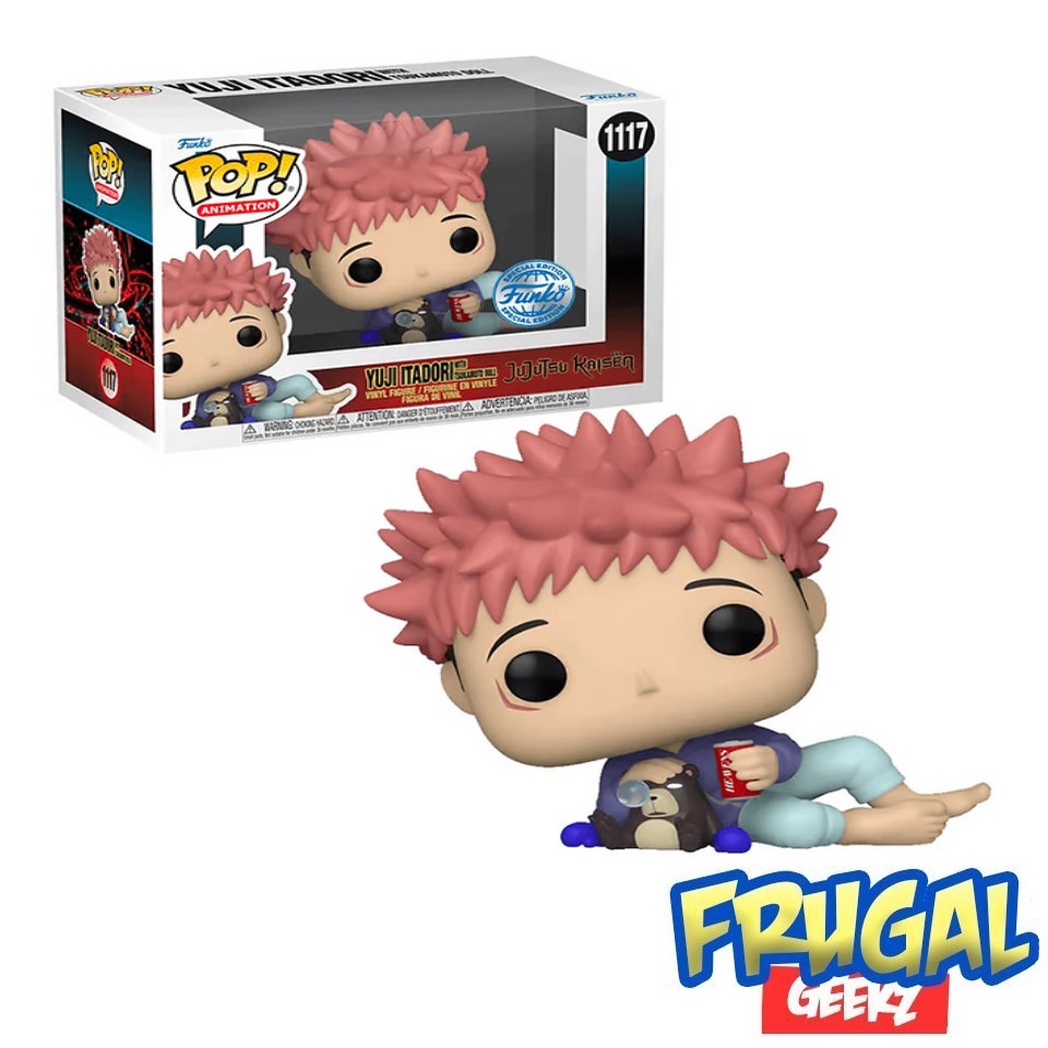 Funko Pop! Anime: Yuji Itadori with Tsukamoto Doll Special Edition ...