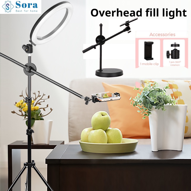 Tripod For Phone With Remote LED Fill Ring Light Tripod Stand For All