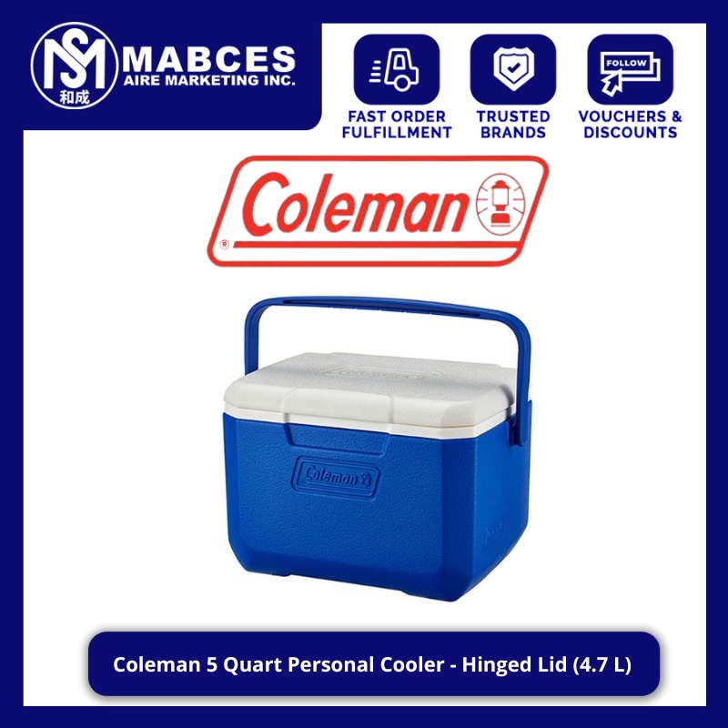 Coleman 5 Quart Personal Cooler Hinged Lid (4.7 L) Shopee Philippines