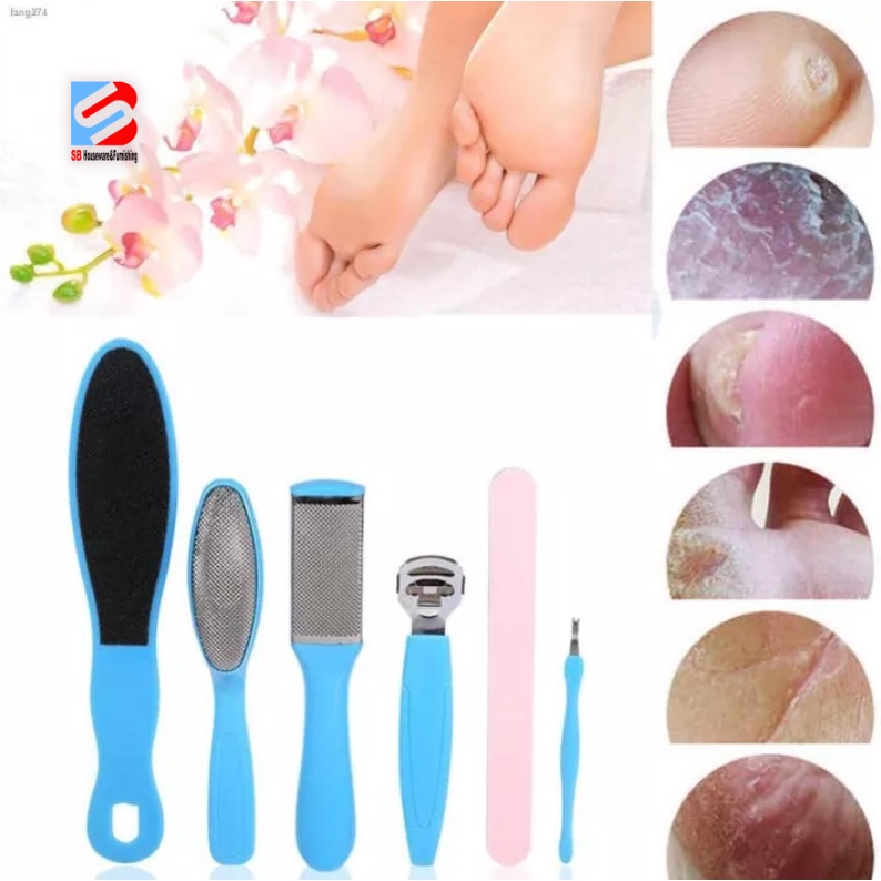 8in1Pedicure Kit Tools Dead Skin Remover Peeling and Exfoliating ...