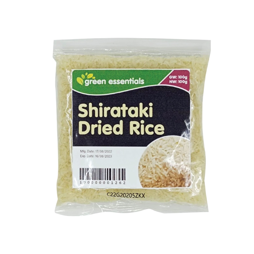 Shirataki DRIED RICE 100g | Shopee Philippines