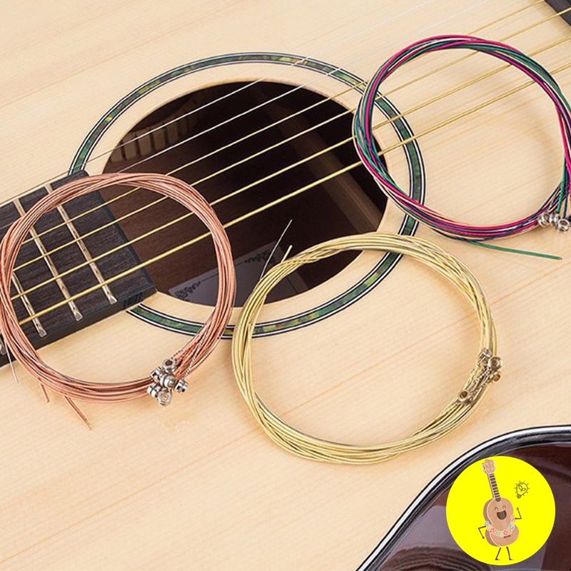 Ready Stock 6Pcs/Set Musical Instrument Accessories EA Copper Acoustic