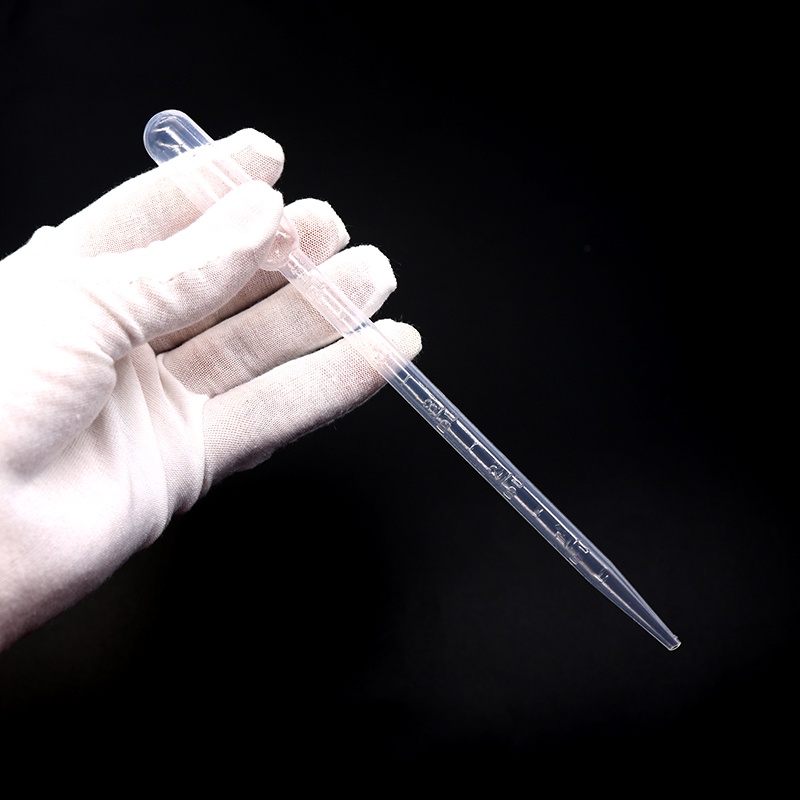 100PCS 0.2 /0.5 /1 /2 /3 /5ML Laboratory Pipette Plastic Disposable ...