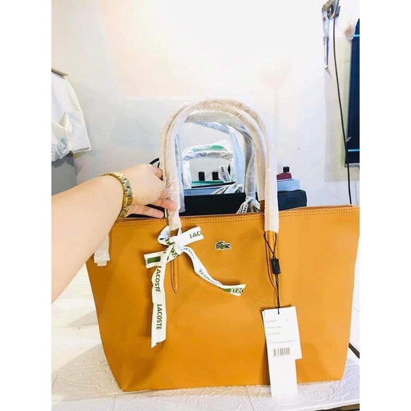 authentic lacoste TOTE BAG shoulder bag top grade Shopee Philippines