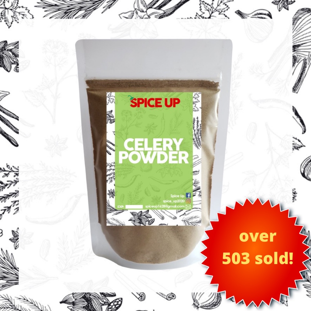 Organic Celery Powder (pure) & Seeds 100g Shopee Philippines