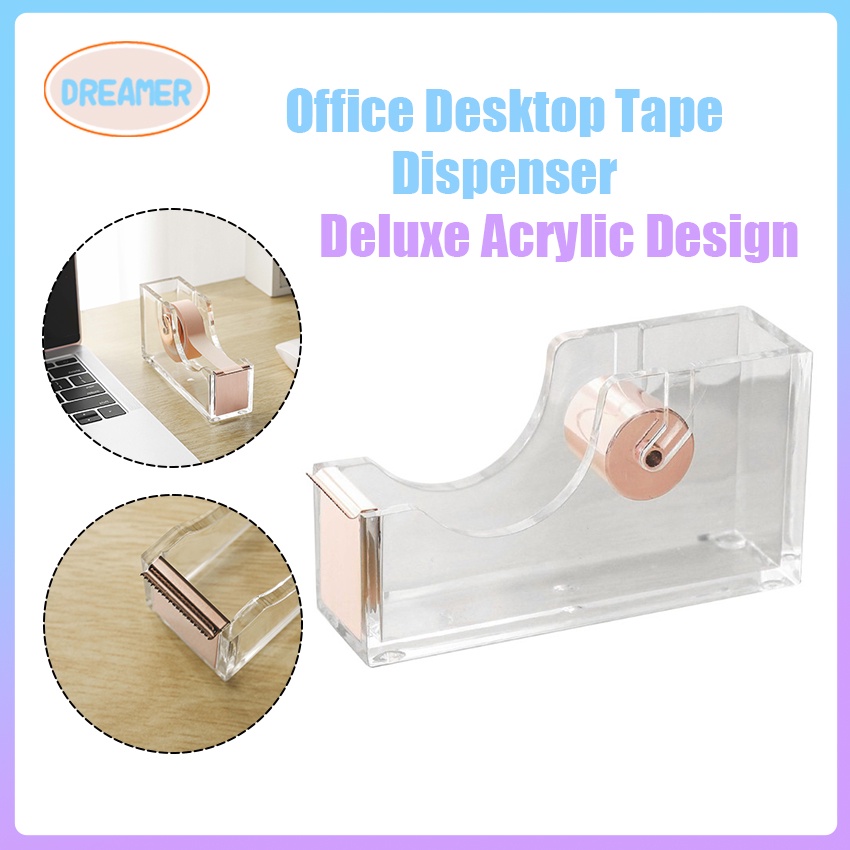 Laura Ashley Heirloom Cottage Mini Stapler – Stylish Gold & Acrylic Desk Stapler With Floral Accents – Compact 5" Aesthetic Office Stapler For Home