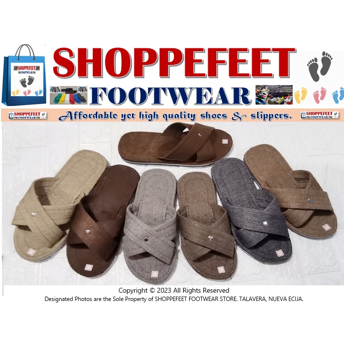 Pambahay EKIS for Men Makapal Random from Shoppefeet Footwear Store
