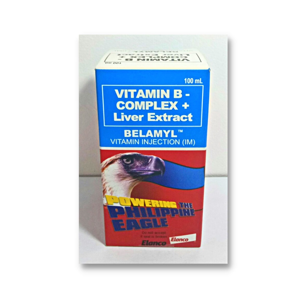 [RCG AGRIVET] BELAMYL 100mL / VITAMIN B COMPLEX + LIVER EXTRACT ...