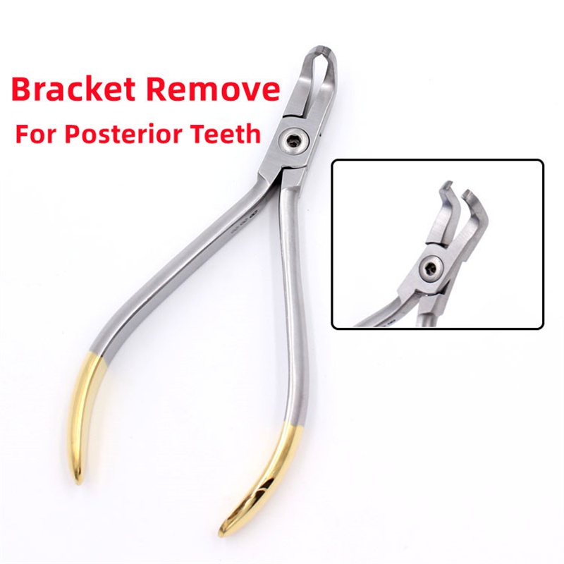 Dental Anterior Teeth Bracket Removing Pliers Stainless Steel