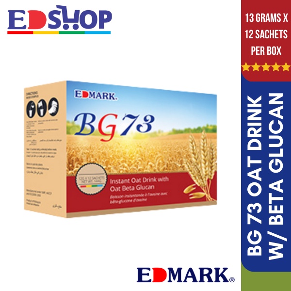 Edmark Products Original BG 73 12grams x 12 Sachets Instant Oat Drink w