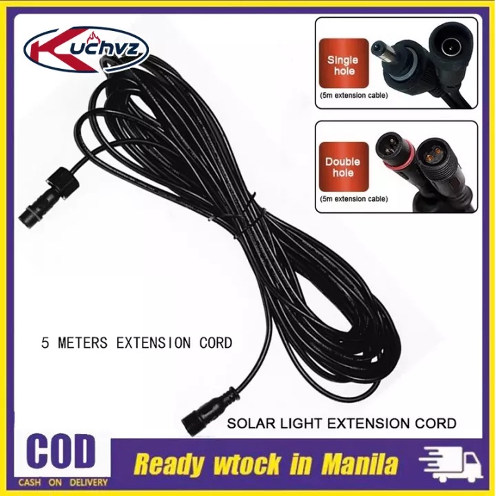 CCTV 5m 16.4ft  2.1x5.5mm Dc 12v Power Extension Cable For CCTV Security Cameras Ip Camera Dvr Standalone 1 Pack