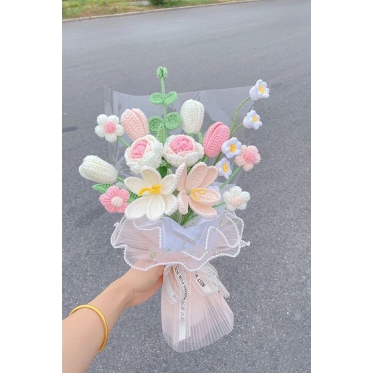 Crochet Flowers (sold per stem) Shopee Philippines