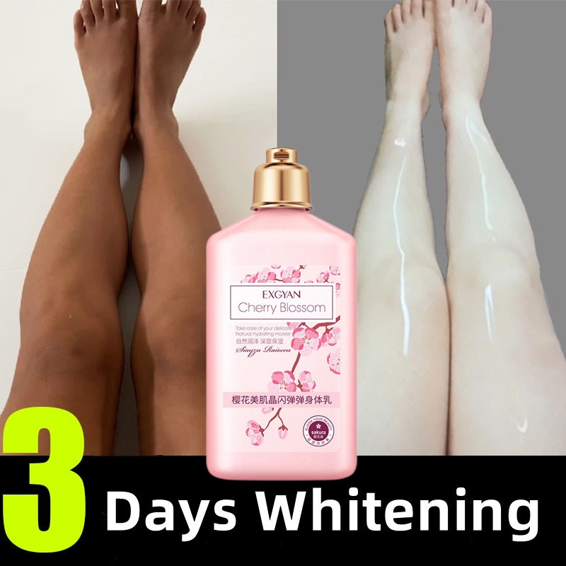 260ML Japan Cherry blossom Whitening Body Lotion Sakura Scent Moisturizing Whitening Lotion
