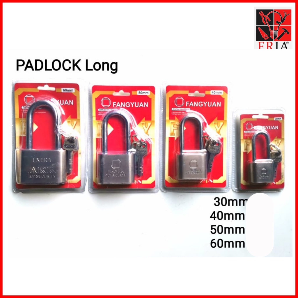 PADLOCK LONG SHACKEL WHOLESALE COD | Shopee Philippines
